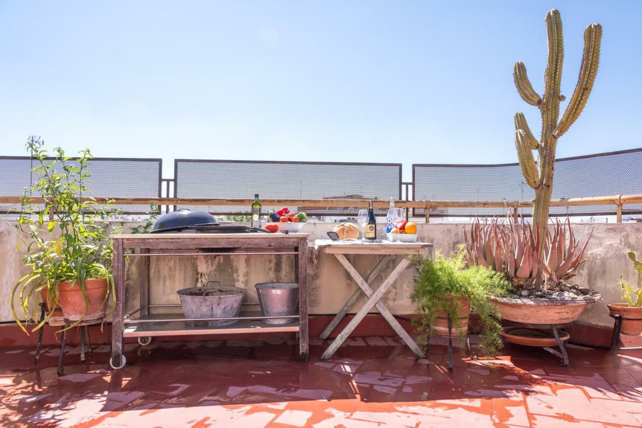 Apartamento Duplex Con Hermosa Terraza Cerca Alameda De Hercules Sevilla Buitenkant foto